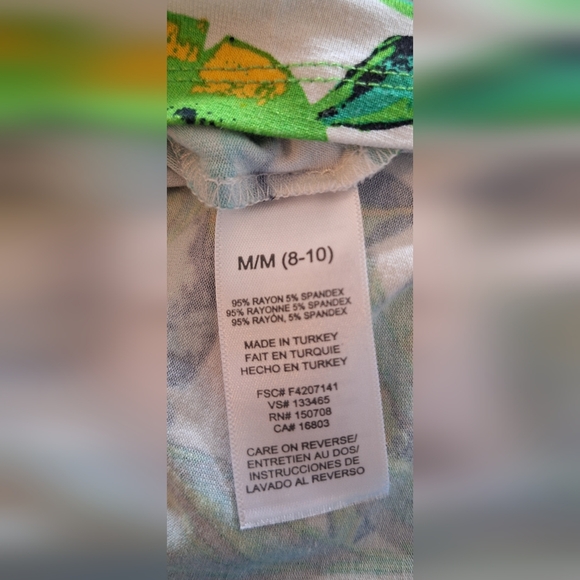 🎋SIGNATURE COLLECTION women's long pull-over sleeveless dress. Size M (8-10) - Picture 8 of 8